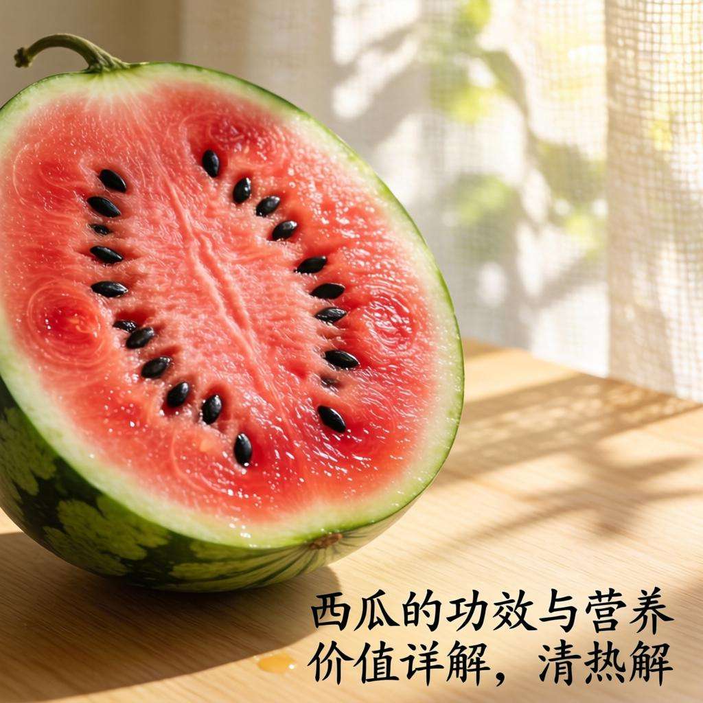 西瓜的功效与营养价值详解，清热解暑的夏日佳果