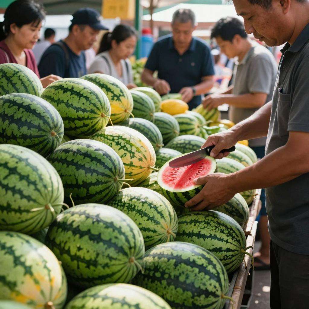 西瓜的功效与营养价值详解,清热解暑的夏日佳果 西瓜的功效与营养价值详解,清热解暑的夏日佳果第一张图