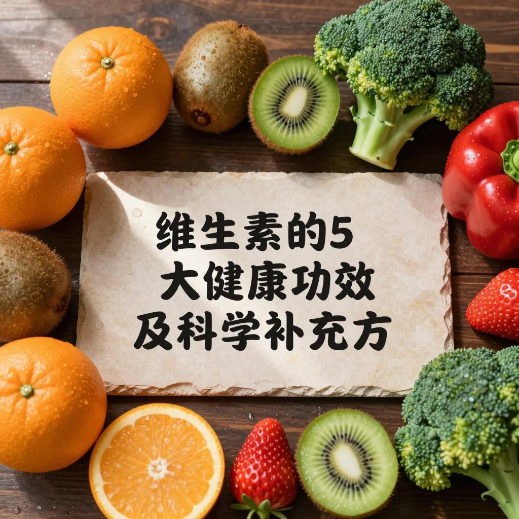 维生素C的5大健康功效及科学补充方法