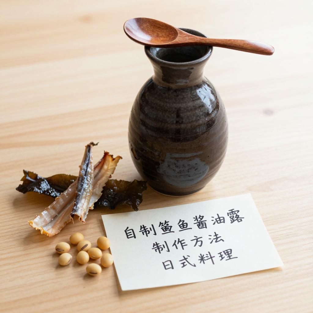 自制鲣鱼酱油露制作方法 日式料理必备万能调味料