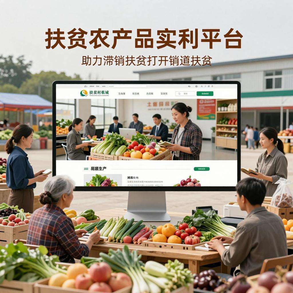 扶贫农产品电商平台助力滞销农户 打开销售渠道实现消费扶贫
