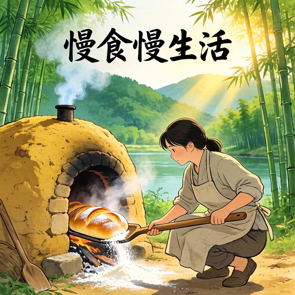 用土窑烤面包的慢生活体验,回归自然的烘焙乐趣