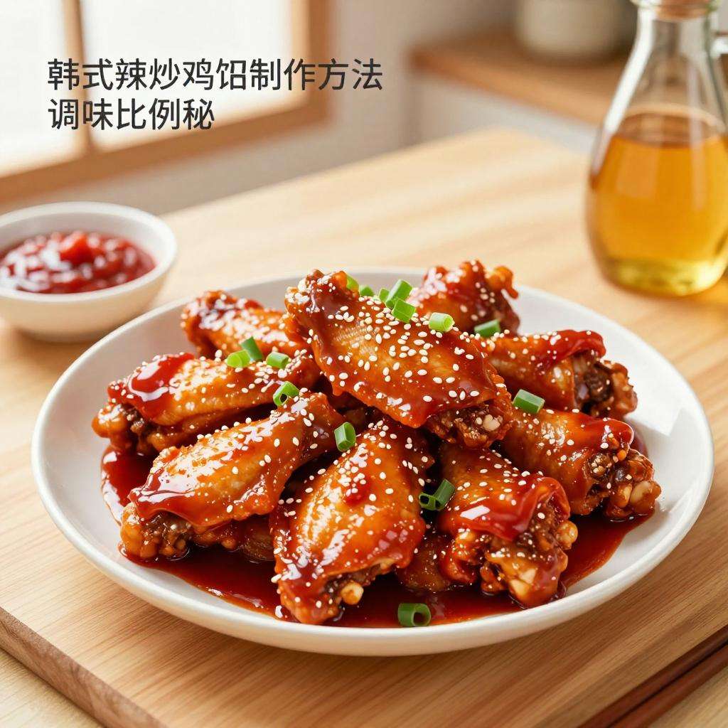 韩式辣炒鸡翅制作方法 调味比例秘诀让鸡肉更美味