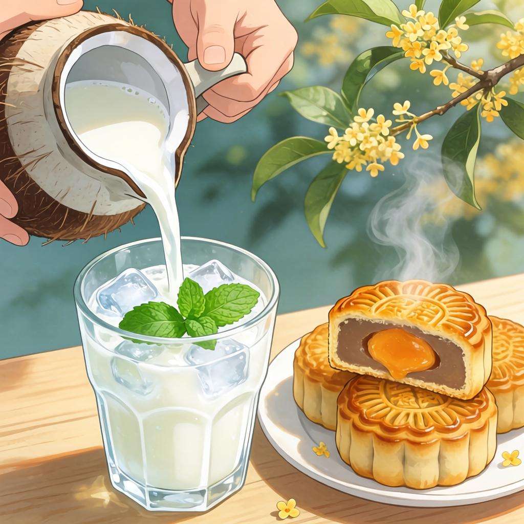 中秋佳节品椰香 清爽饮品助力团圆时光-哉互尼烹饪网 中秋佳节品椰香 清爽饮品助力团圆时光-哉互尼烹饪网第二张图