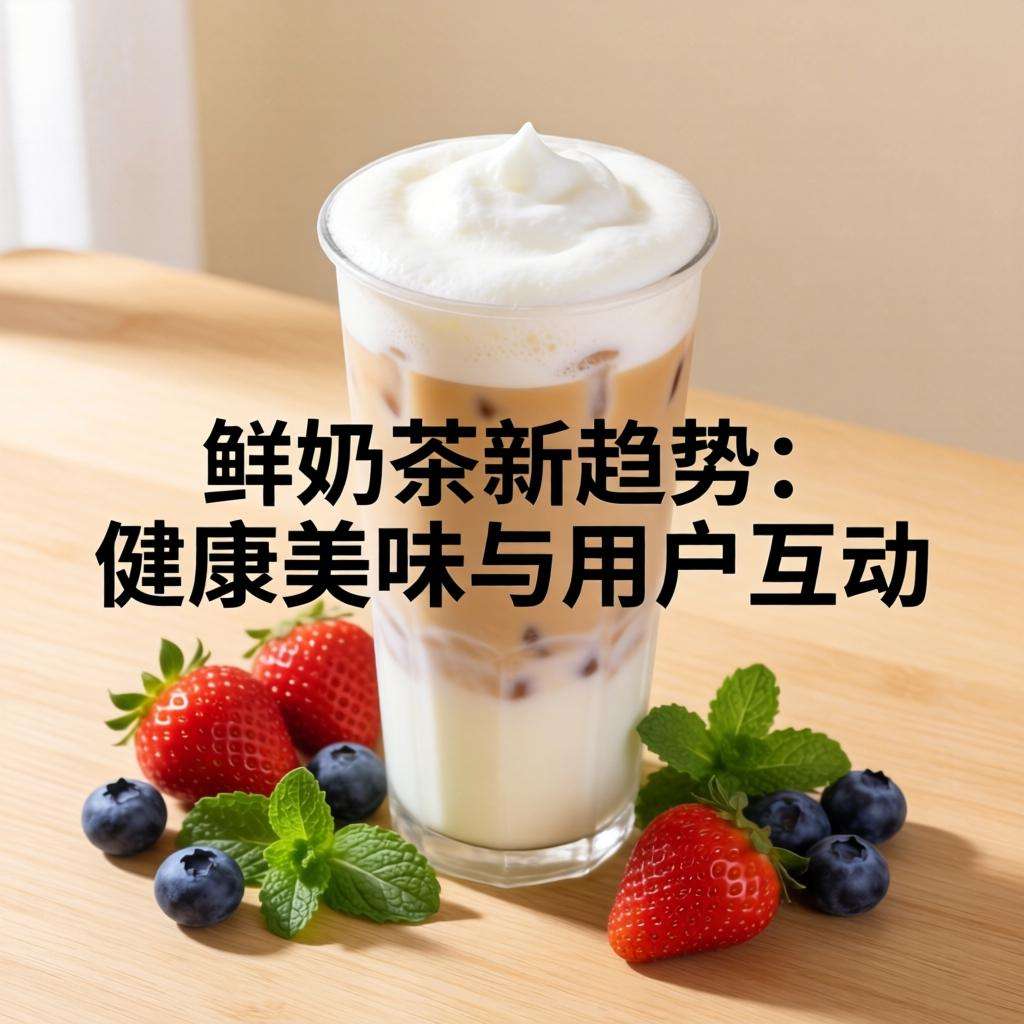 鲜奶茶新趋势：健康美味与用户互动的完美融合-哉互尼烹饪网