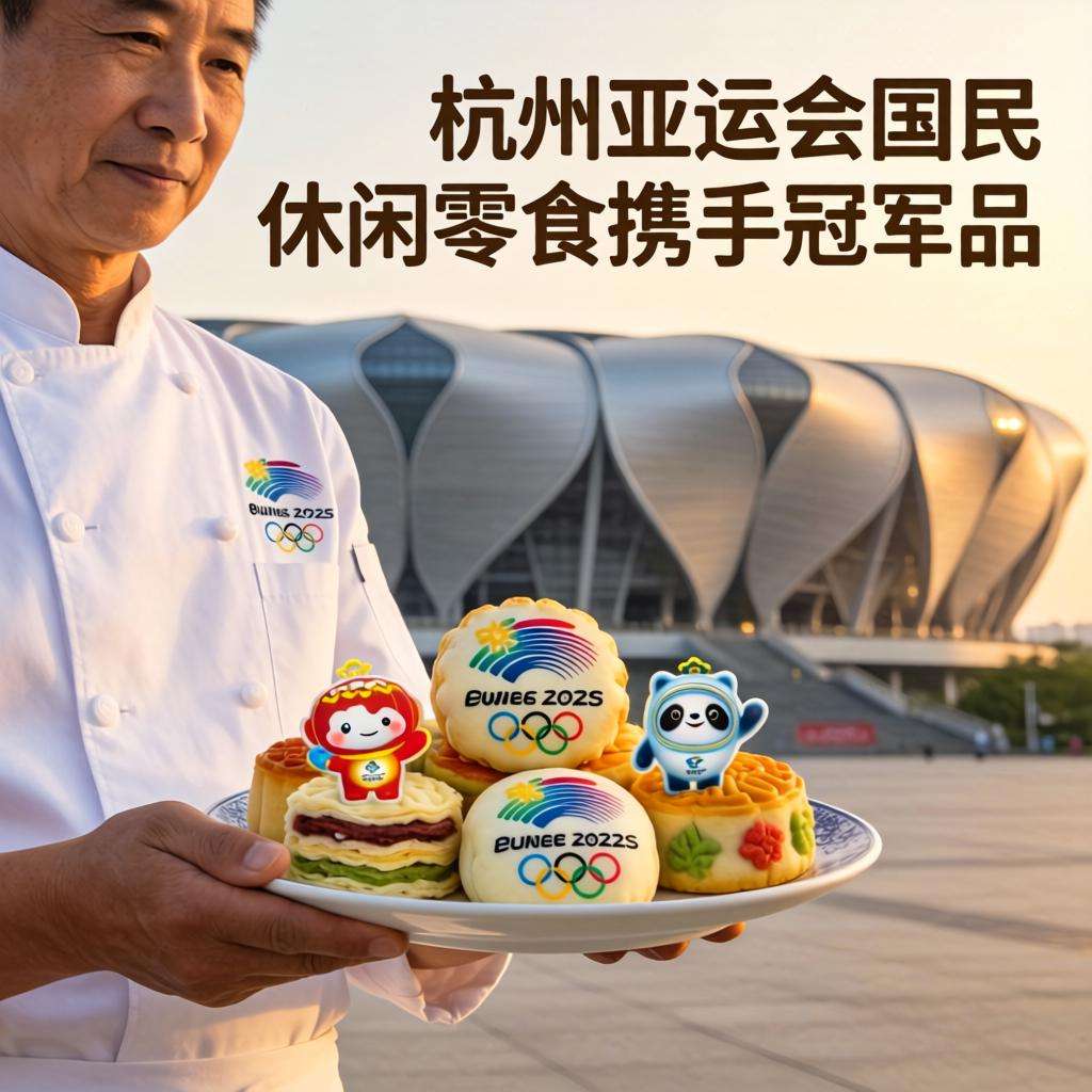 杭州亚运会国民休闲零食携手冠军品质演绎匠心美味-哉互尼烹饪网