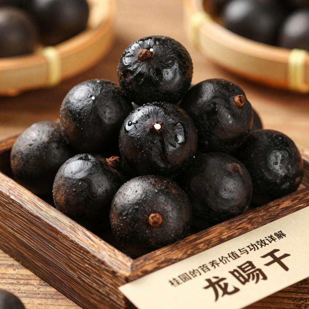 桂圆的营养价值与功效详解 龙眼干果补血安神佳品