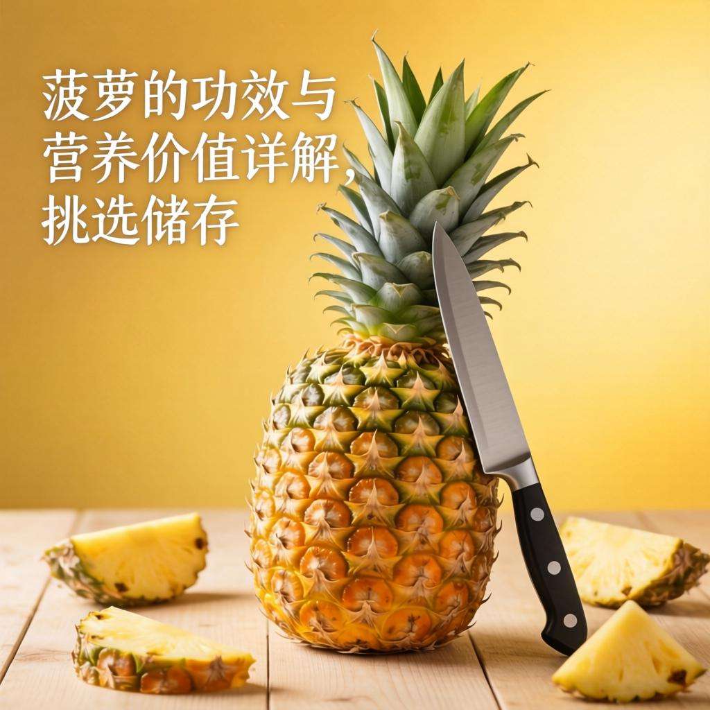 菠萝的功效与营养价值详解，挑选储存方法全攻略