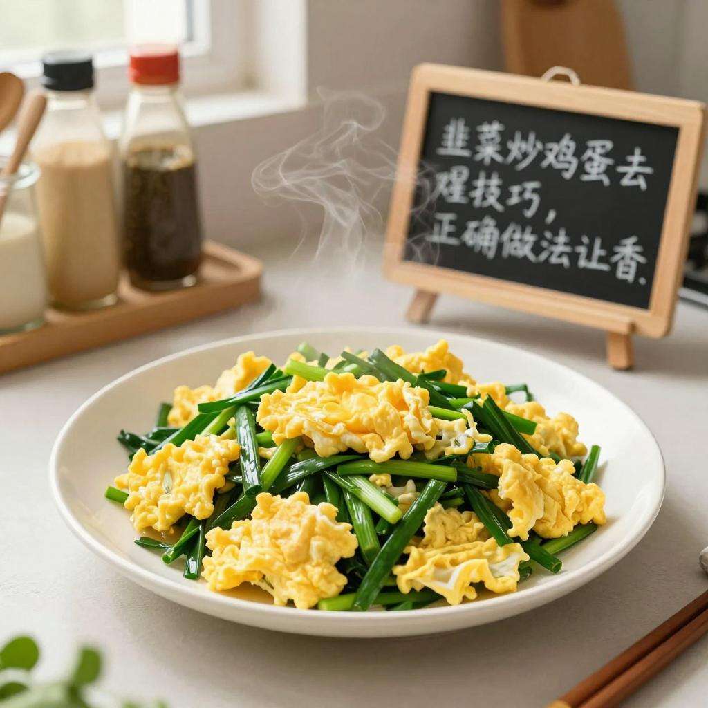 韭菜炒鸡蛋去腥技巧，正确做法让香味更浓郁