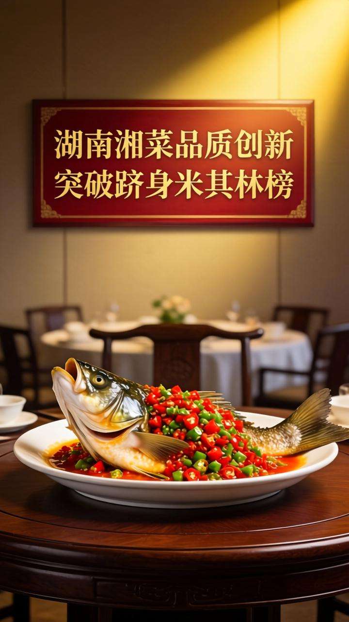 湖南湘菜品质创新突破跻身米其林榜单-哉互尼烹饪网