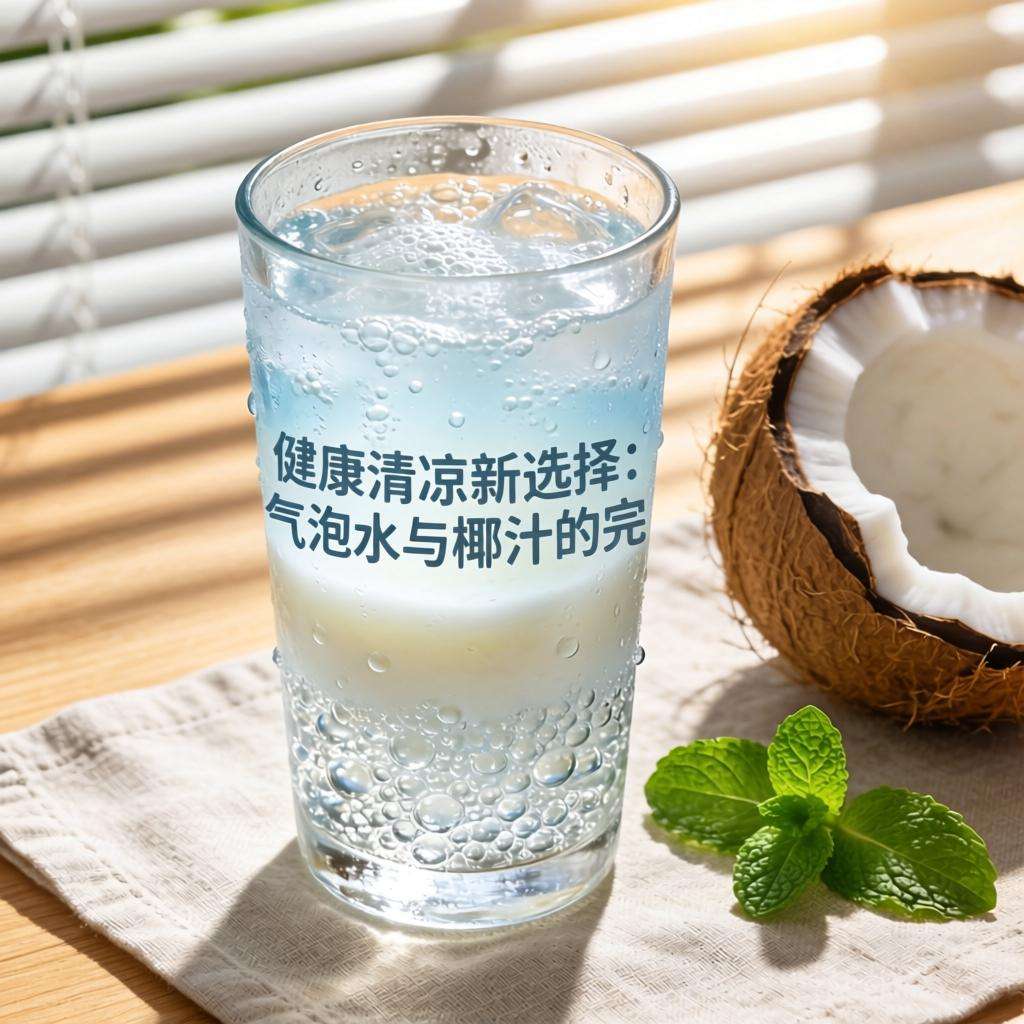 健康清凉新选择：气泡水与椰汁的完美邂逅-哉互尼烹饪网