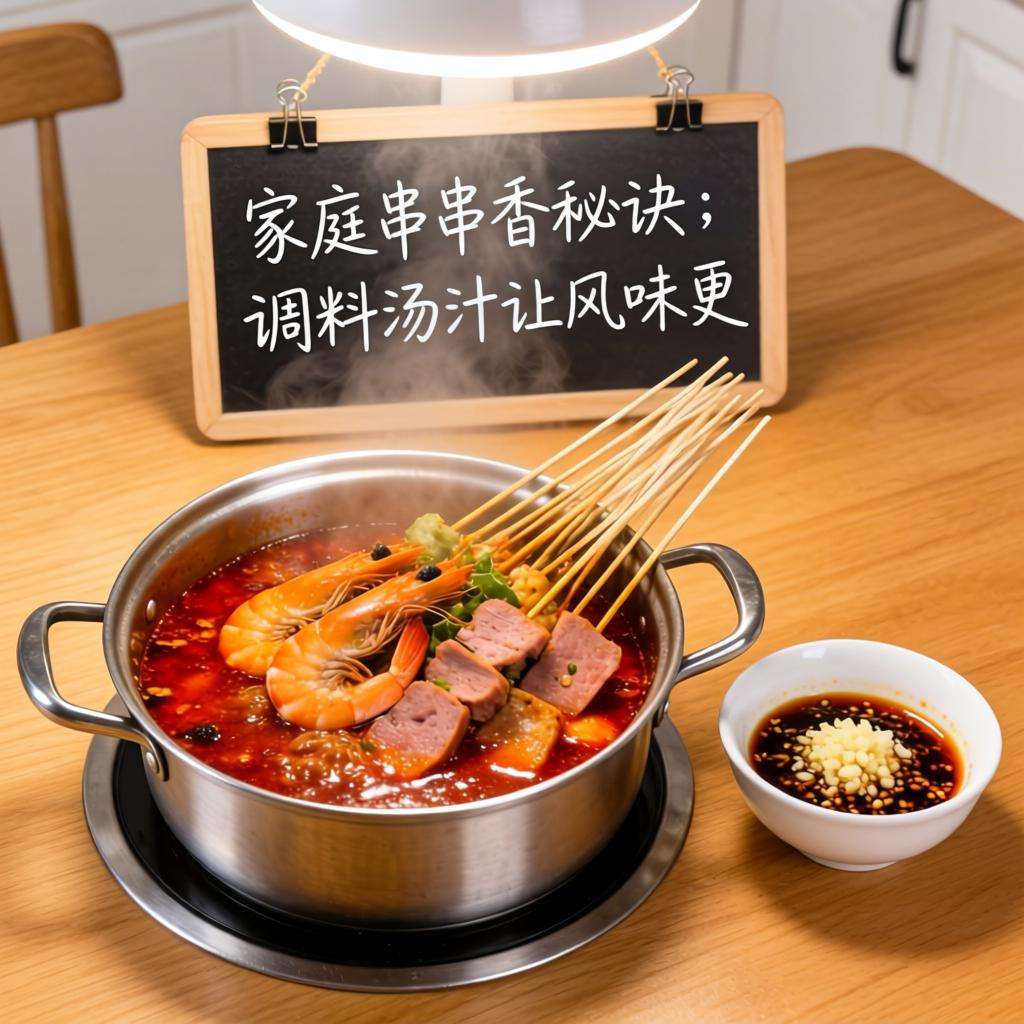 家庭串串香秘诀：调料汤汁让风味更足-哉互尼烹饪网