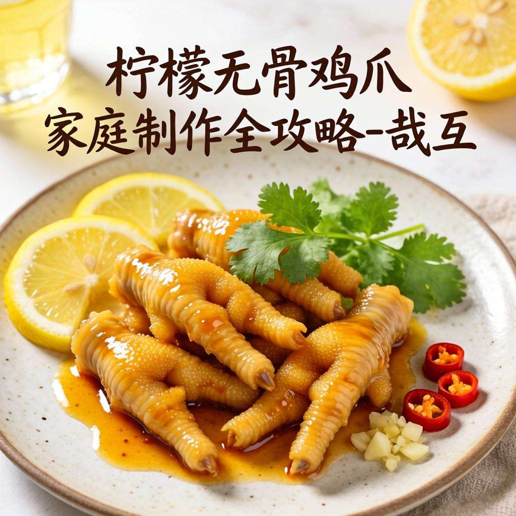 柠檬无骨鸡爪家庭制作全攻略-哉互尼烹饪网