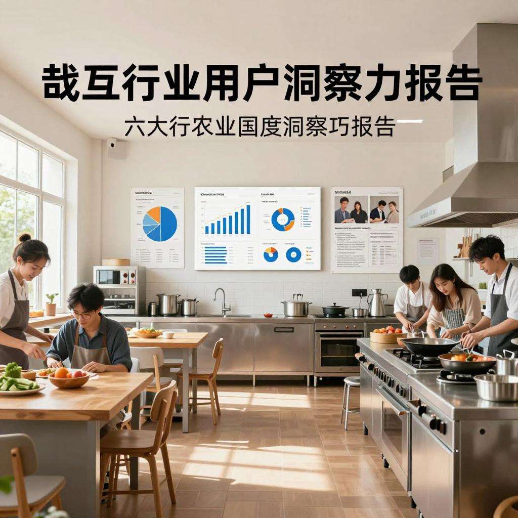 六大行业用户洞察力报告：助你精准掌握消费趋势-哉互尼烹饪网