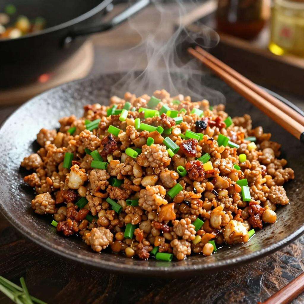 台湾经典小吃炒苍蝇头的家常做法与技巧-哉互尼烹饪网