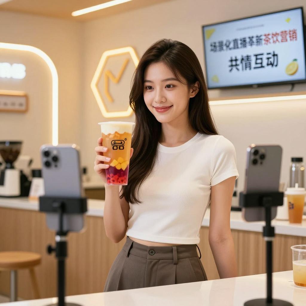 场景化直播革新茶饮营销 共情互动激活品牌年轻力-哉互尼烹饪网