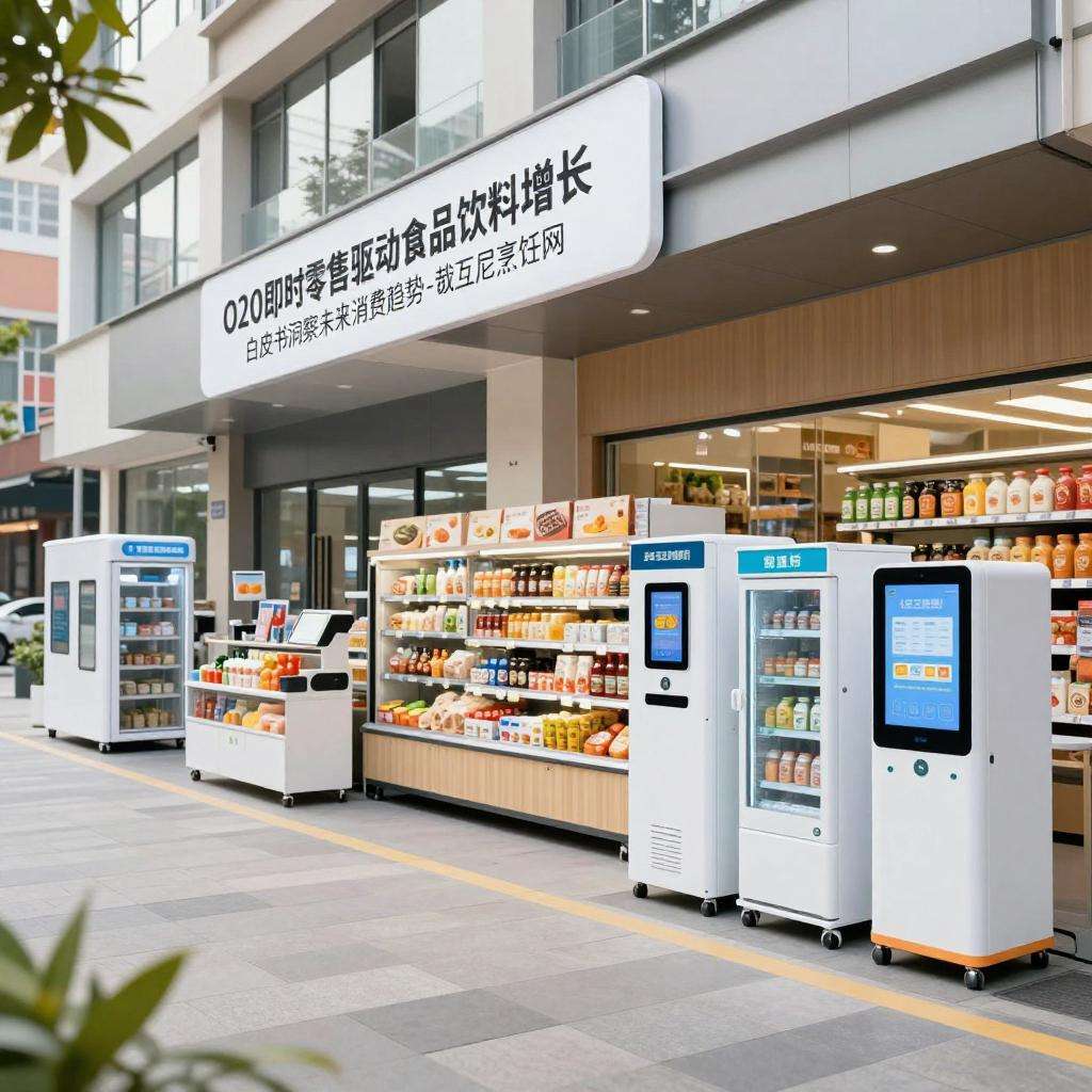 O2O即时零售驱动食品饮料增长 白皮书洞察未来消费趋势-哉互尼烹饪网