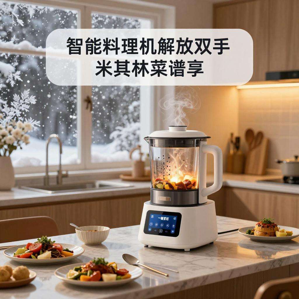 智能料理机解放双手 米其林菜谱享冬日美味-哉互尼烹饪网