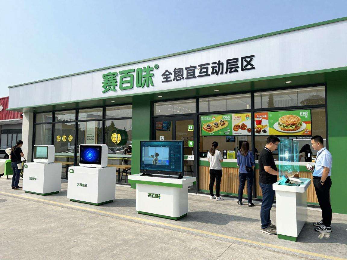 赛百味引领线下餐饮数字互动革新，全息技术突破传统点餐-哉互尼烹饪网