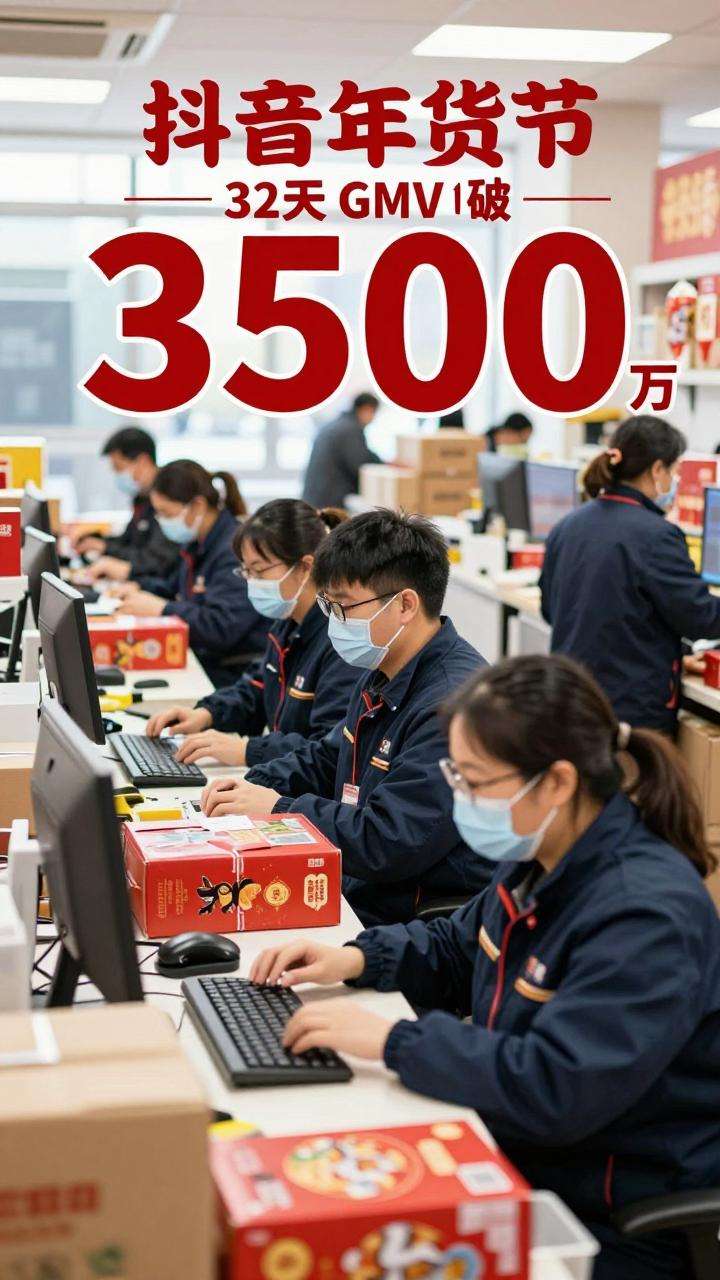 来伊份抖音年货节32天GMV破3500万,老旧品牌掌控新消费增长-哉互尼烹饪网 来伊份抖音年货节32天GMV破3500万,老旧品牌掌控新消费增长-哉互尼烹饪网第一张图