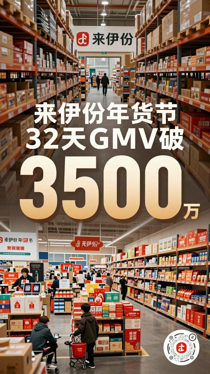 来伊份抖音年货节32天GMV破3500万,老旧品牌掌控新消费增长-哉互尼烹饪网 来伊份抖音年货节32天GMV破3500万,老旧品牌掌控新消费增长-哉互尼烹饪网第三张图