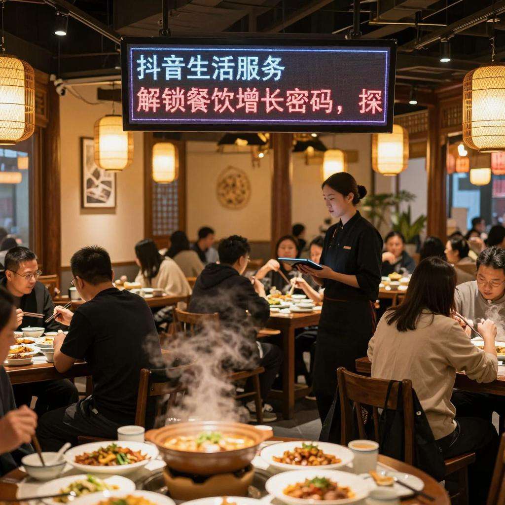 抖音生活服务解锁餐饮增长密码，探索数字营销新路径-哉互尼烹饪网