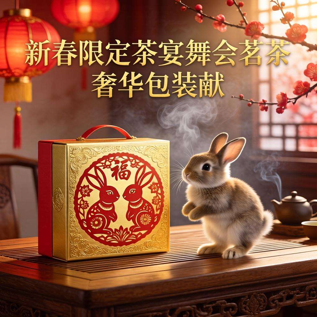 新春限定茶宴舞会茗茶 奢华包装献礼-哉互尼烹饪网