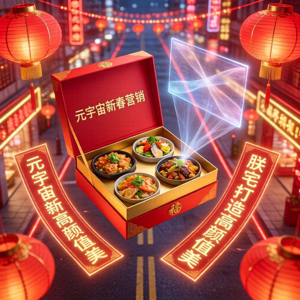 元宇宙IP新春营销 朕宅打造高颜值美食礼盒-哉互尼烹饪网