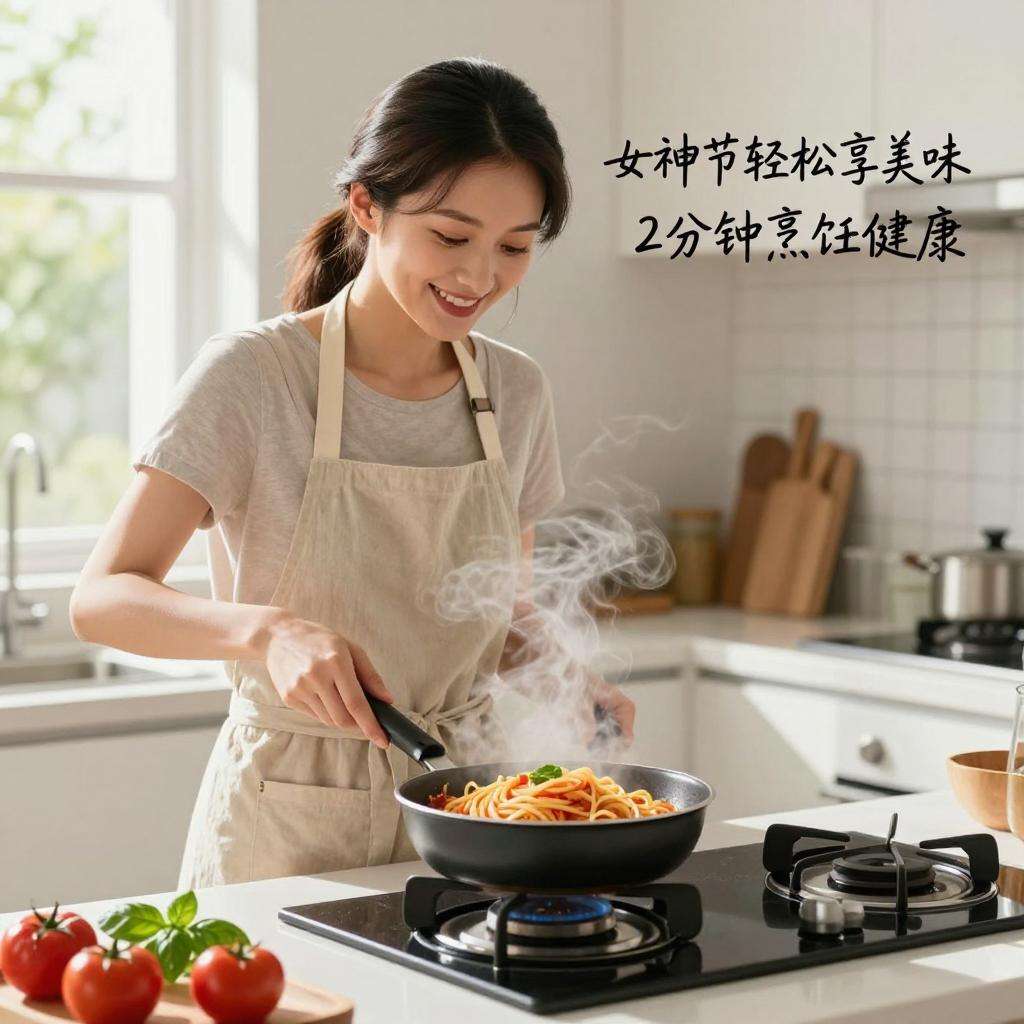 女神节轻松享美味 2分钟烹饪健康意面-哉互尼烹饪网