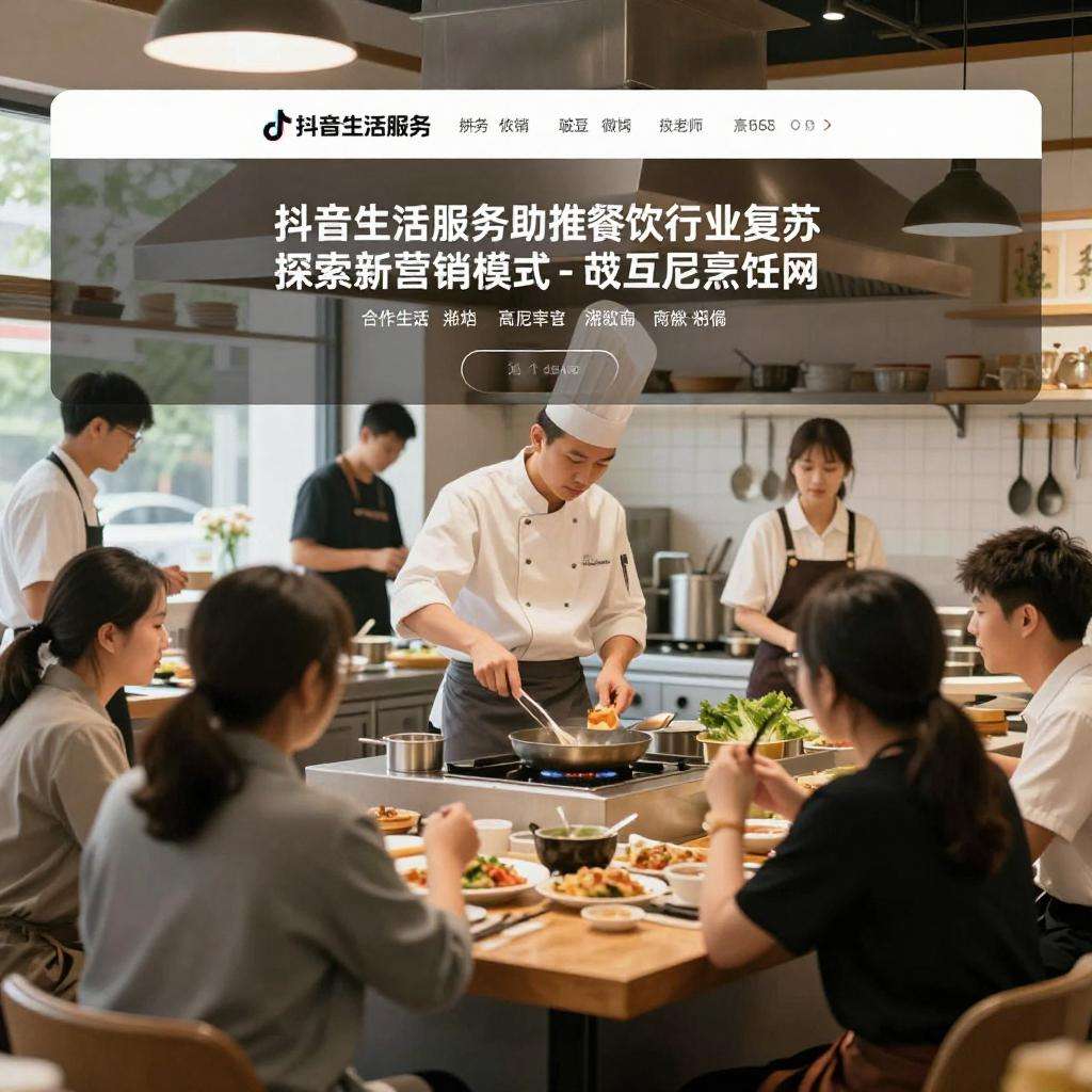 抖音生活服务助推餐饮行业复苏探索新营销模式-哉互尼烹饪网