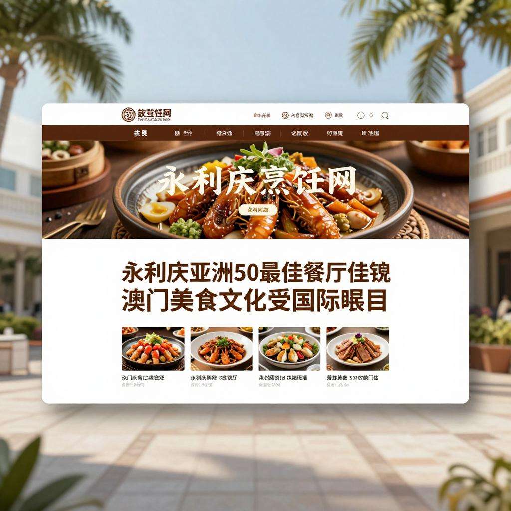 永利庆亚洲50最佳餐厅佳绩 澳门美食文化受国际瞩目-哉互尼烹饪网