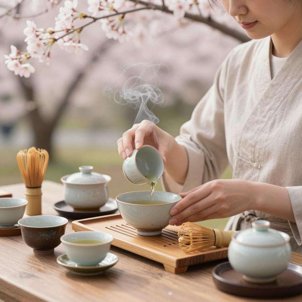 春日茶香邂逅樱花意境,精品茗茶与日式茶具完美融合-哉互尼烹饪网 春日茶香邂逅樱花意境,精品茗茶与日式茶具完美融合-哉互尼烹饪网第一张图