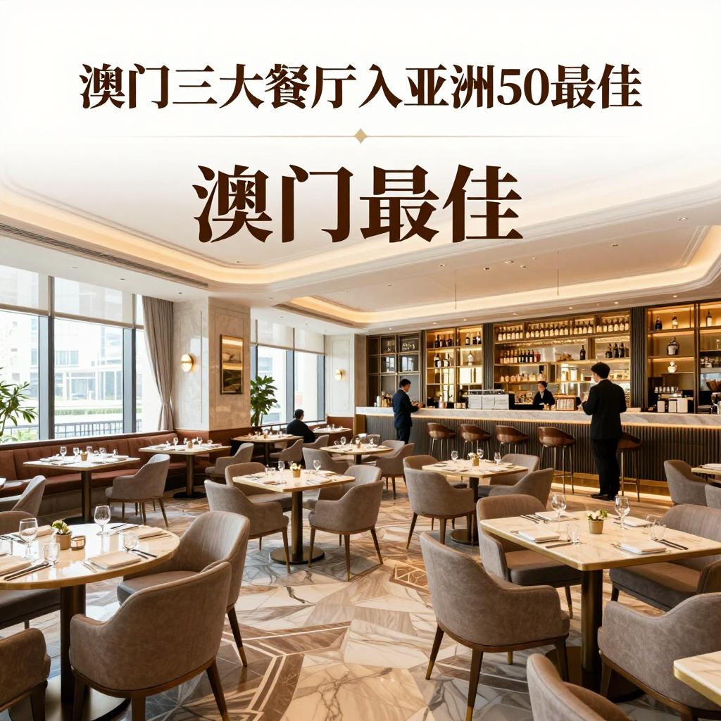 澳门三大餐厅入围亚洲50最佳 永利宫首获“澳门最佳”称号-哉互尼烹饪网