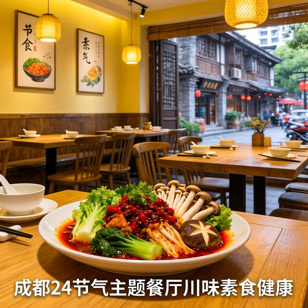 成都24节气主题餐厅川味素食健康养生新趋势-哉互尼烹饪网
