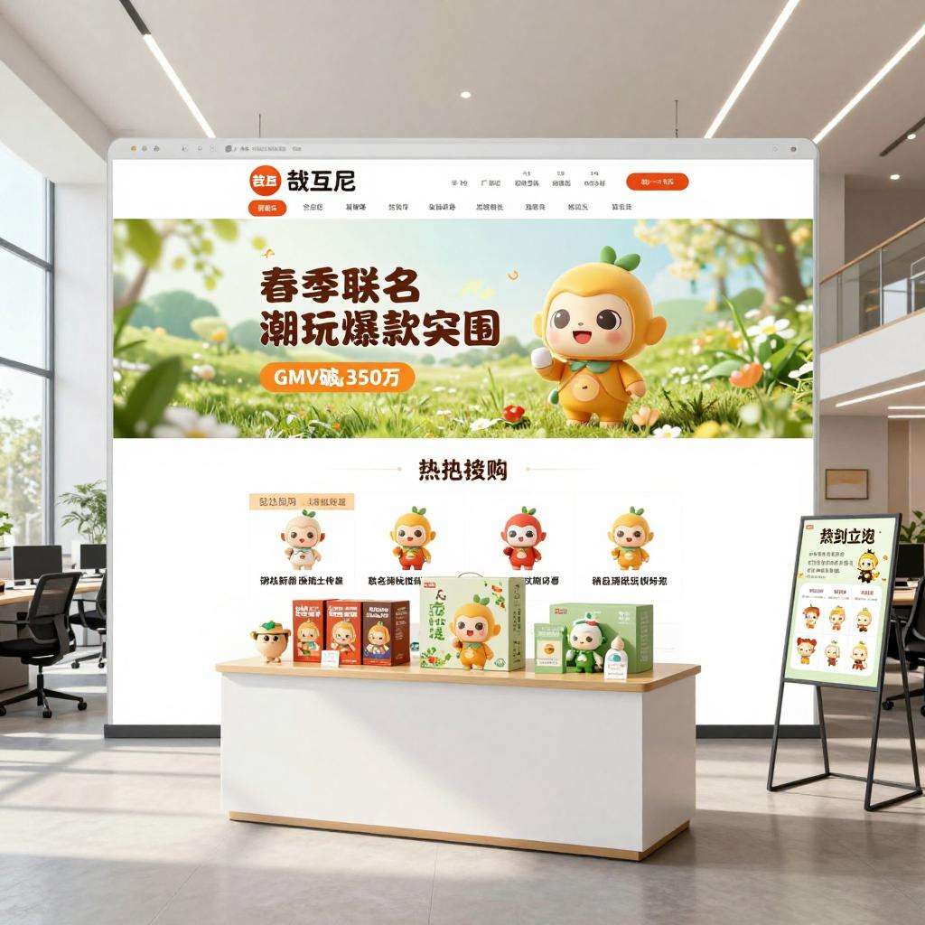 春季联名潮玩爆款突围，新品GMV破350万引热议-哉互尼烹饪网