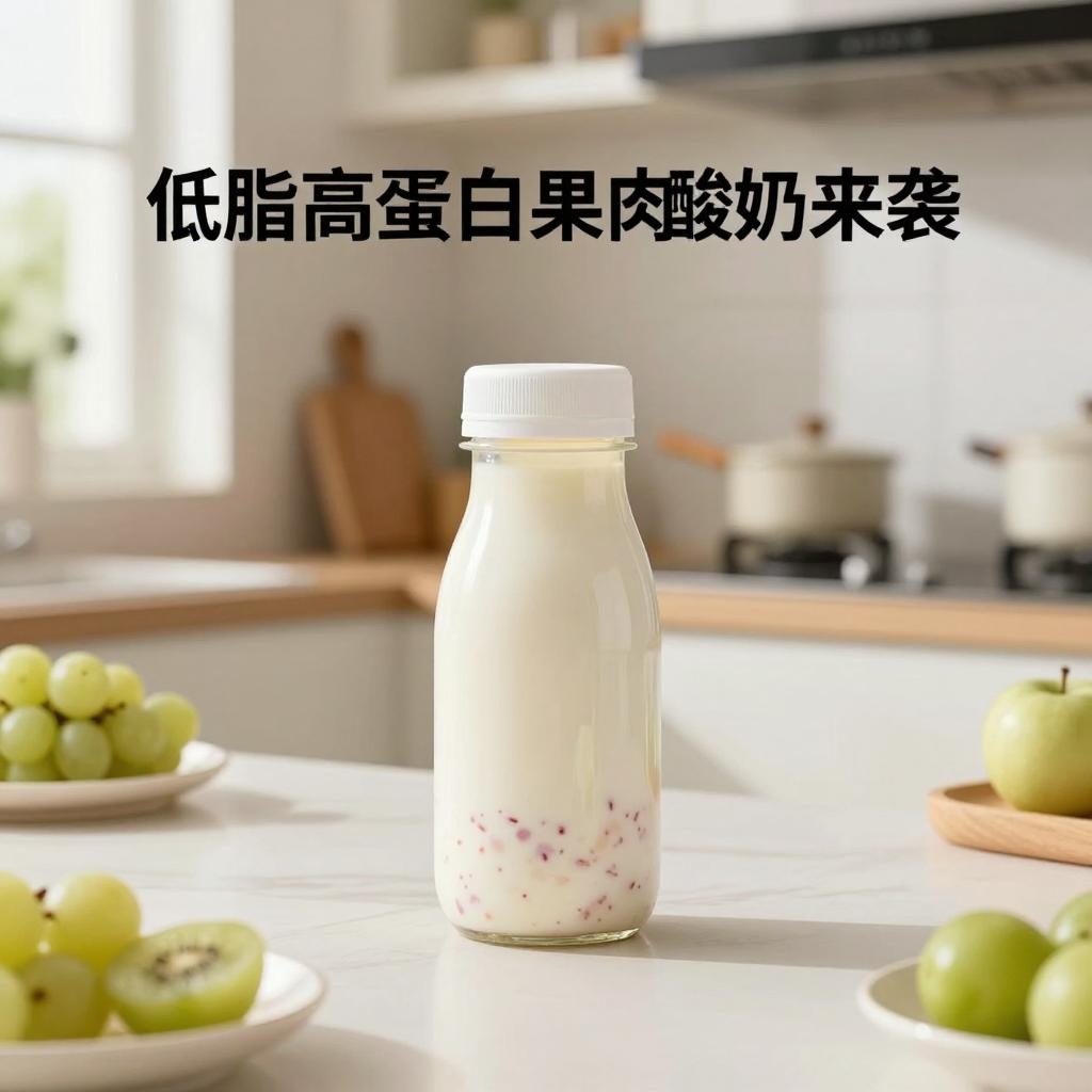 低脂高蛋白果肉酸奶来袭，健康美味新选择-哉互尼烹饪网