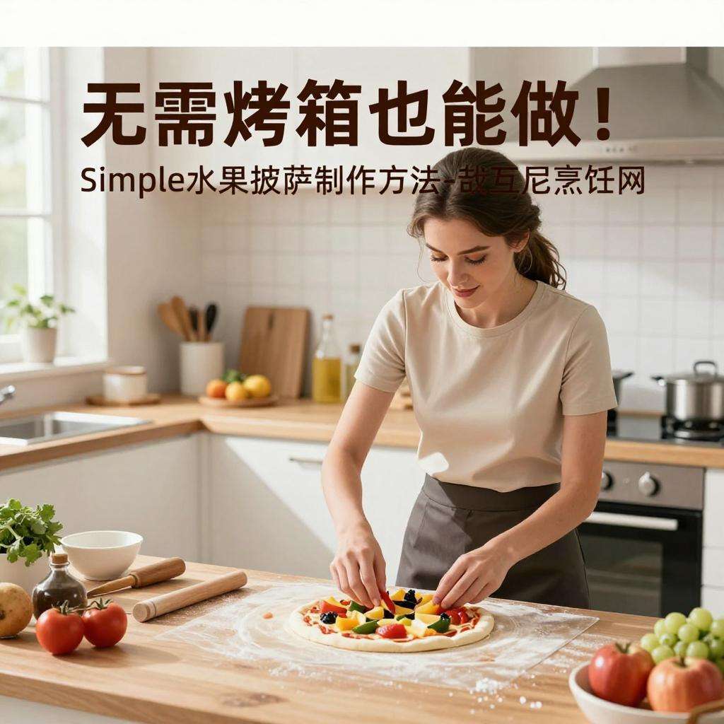 无需烤箱也能做！Simple水果披萨制作方法-哉互尼烹饪网