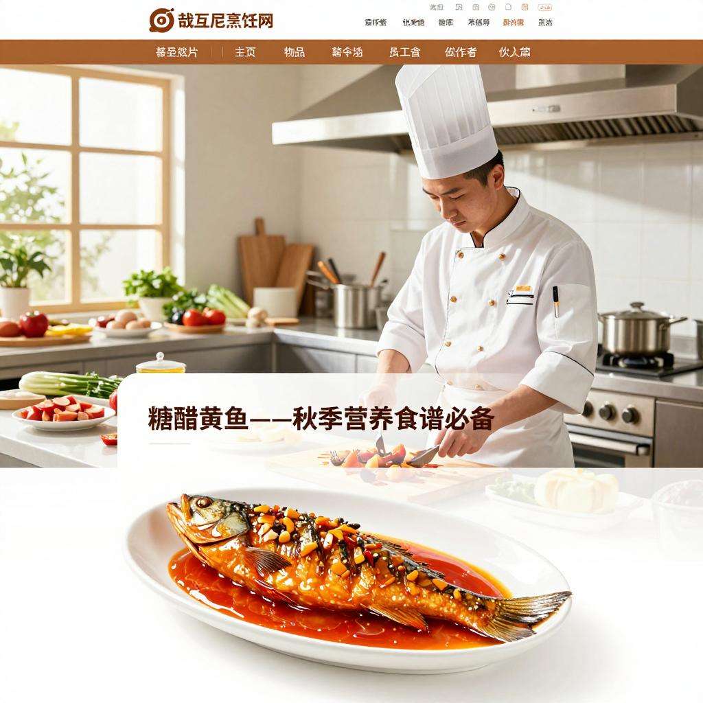 糖醋黄鱼增强免疫力 秋季营养食谱必备-哉互尼烹饪网