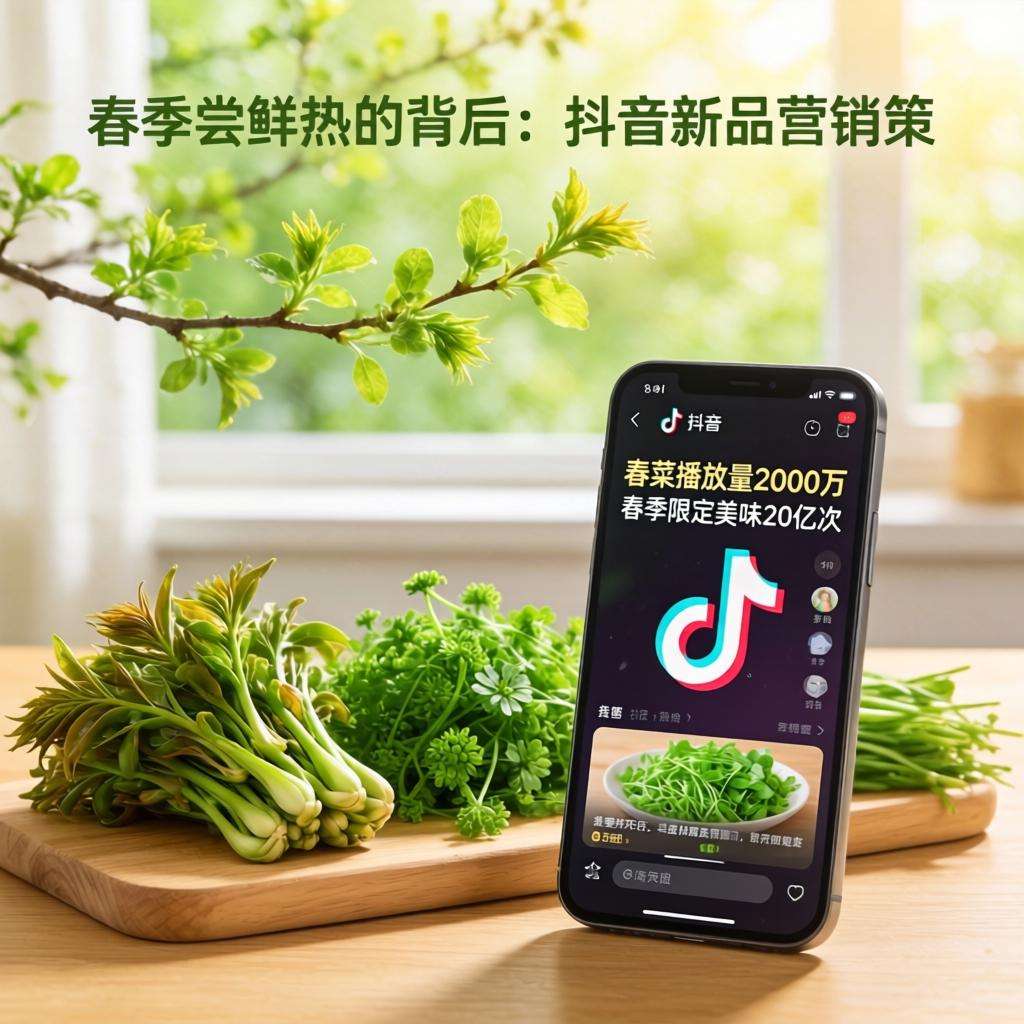 春季尝鲜热的背后：抖音新品营销策略解析-哉互尼烹饪网