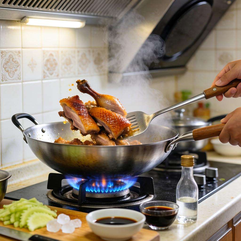 广东家常子姜鸭做法,啤酒白酒调味去腥提香-哉互尼烹饪网 广东家常子姜鸭做法,啤酒白酒调味去腥提香-哉互尼烹饪网第一张图