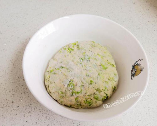 农村美味榆钱馒头