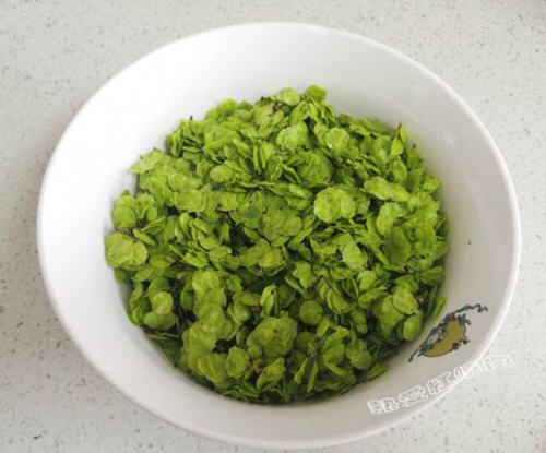 农村美味榆钱馒头