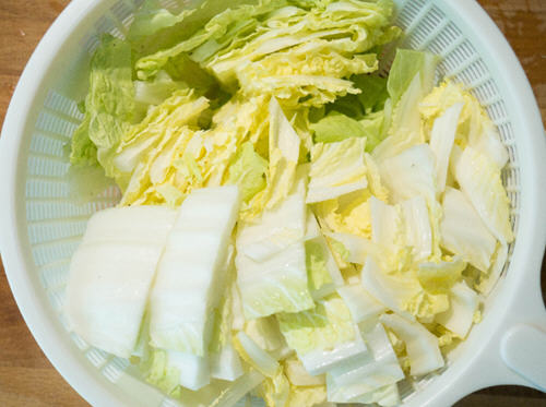 大白菜烧五花肉 大白菜烧五花肉