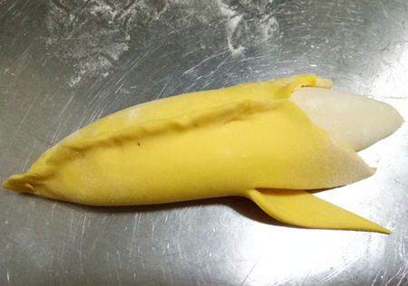 创意香蕉宝宝馒头制作教程