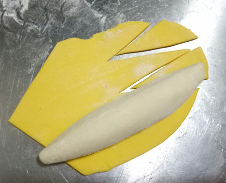 创意香蕉宝宝馒头制作教程