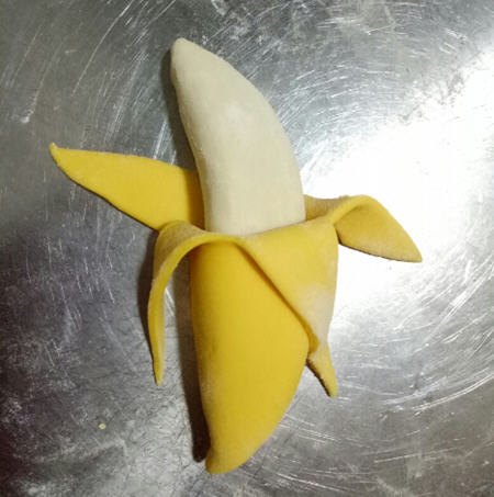 创意香蕉宝宝馒头制作教程