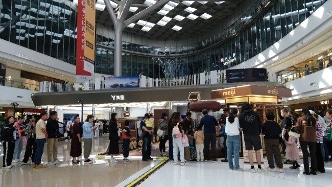 明治巧克力乐园限时快闪京城