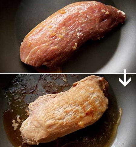 味噌猪腱子肉+热压馒头堡一菜二吃