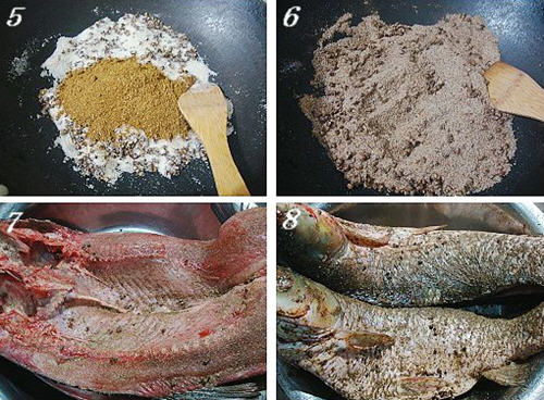 腊草鱼的腌制方法