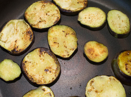 豆瓣酱汁煎茄子